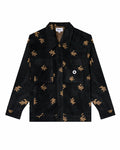 DUSK GARDEN BOXY JACKET｜オキサイド マルーン ボクシー ジャケット