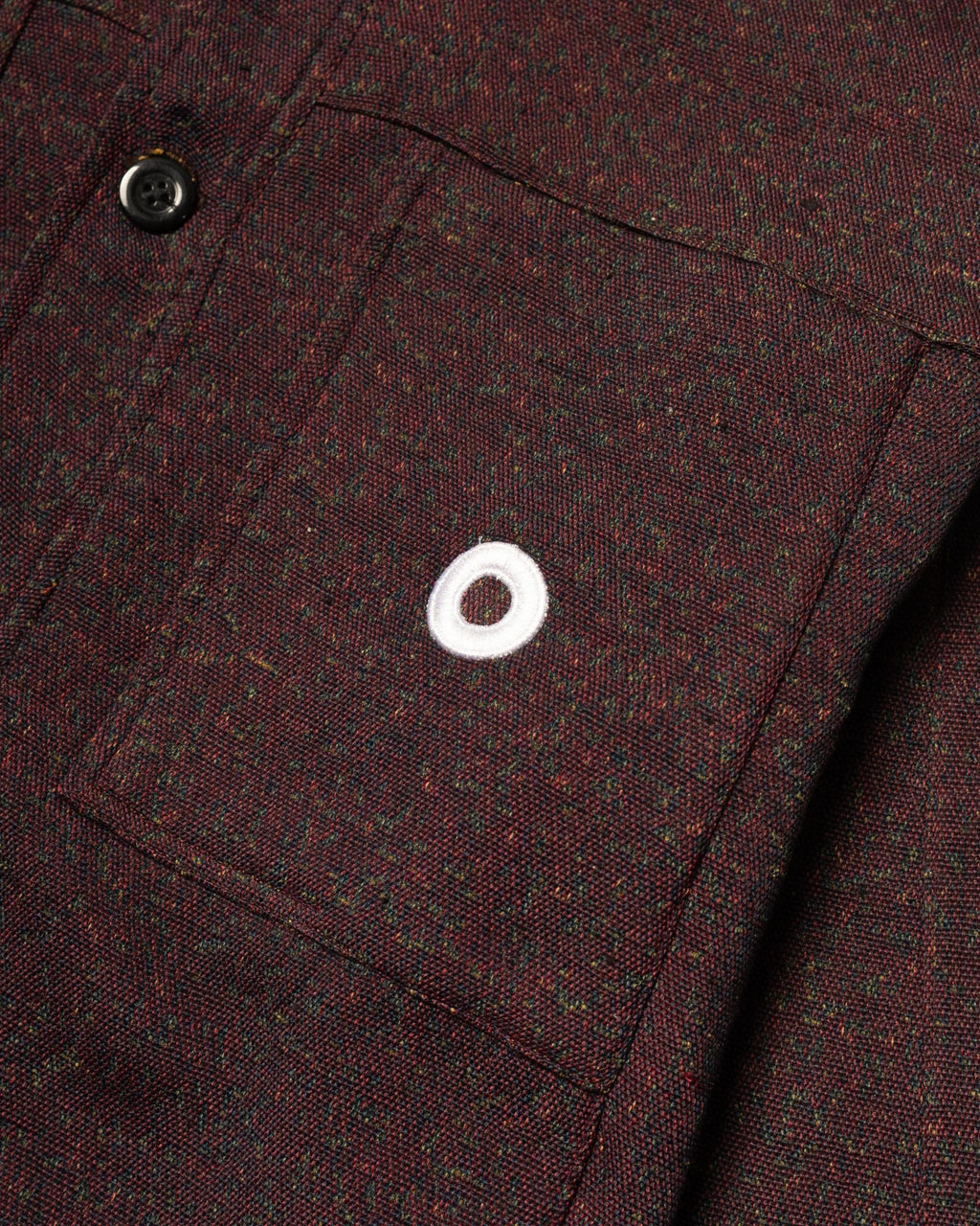 OXIDE MAROON BOXY JACKET オキサイド マルーン ボクシー ジャケット