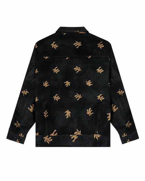 DUSK GARDEN BOXY JACKET｜オキサイド マルーン ボクシー ジャケット