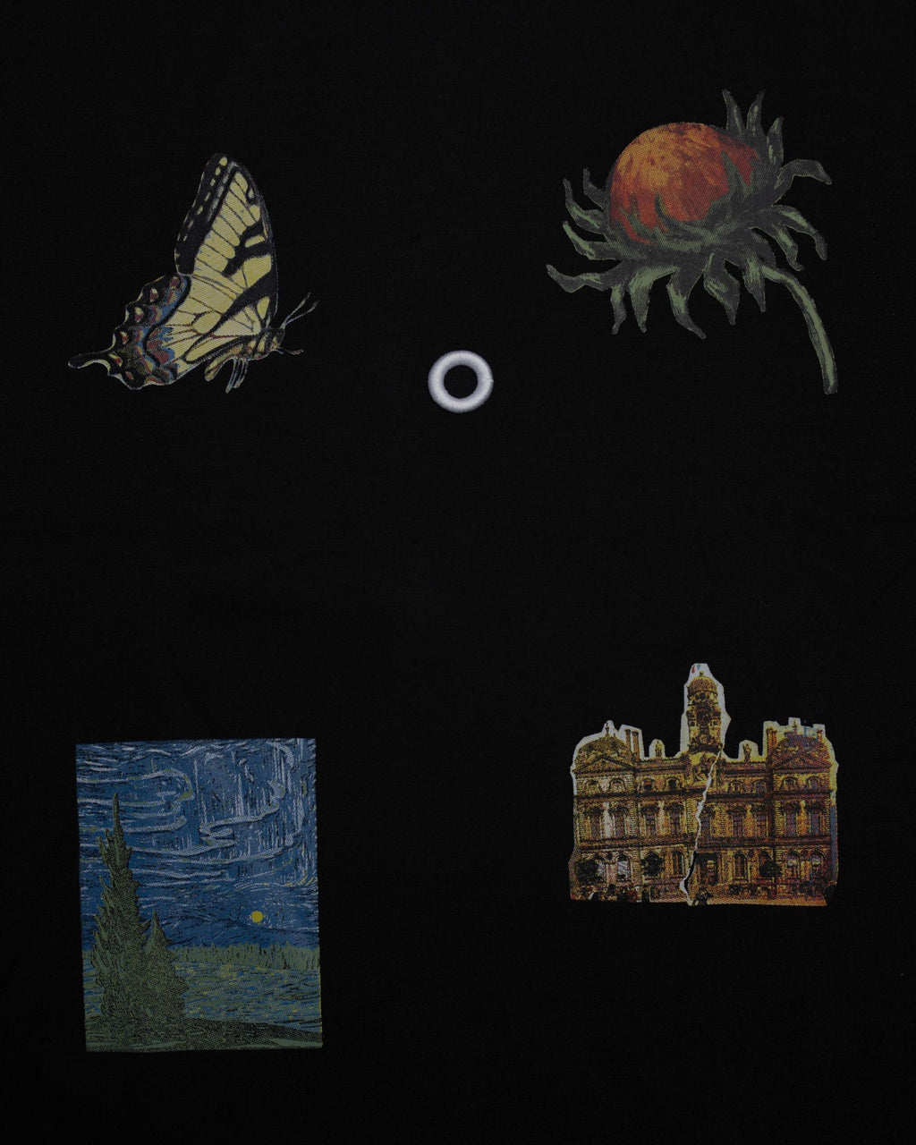 ETHEREAL ELEMENTS BLACK｜エセリアルエレメンツ 半袖 Tシャツ ホワイト ブラック